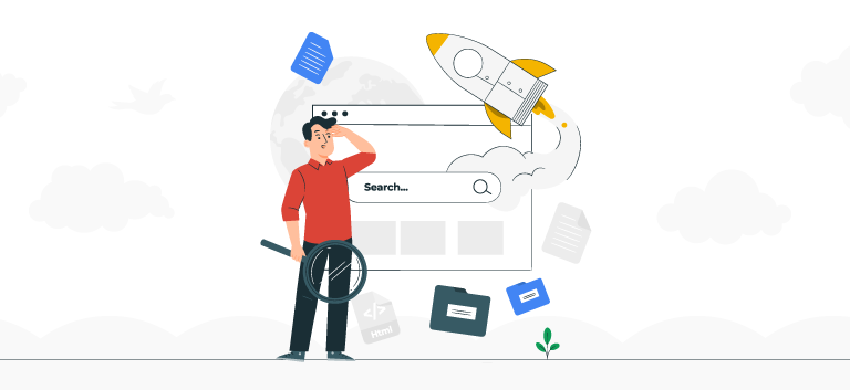 arte ilustrativa faz alusão às mudanças no buscador do Google