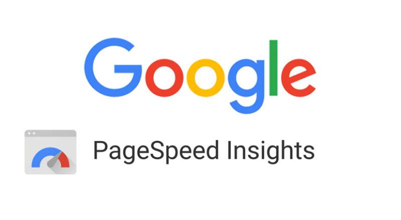 Logo do Google com a frase em inglês "PageSpeed Insigths" escrita em baixo